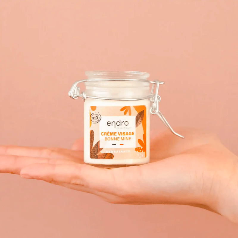 Organic moisturizing face cream - Healthy glow