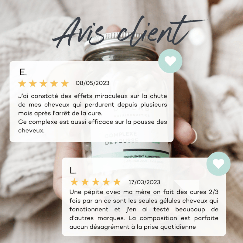 Complexe de Pousse | Nutrition intense & Activité du bulbe de D-lab sur Véganie