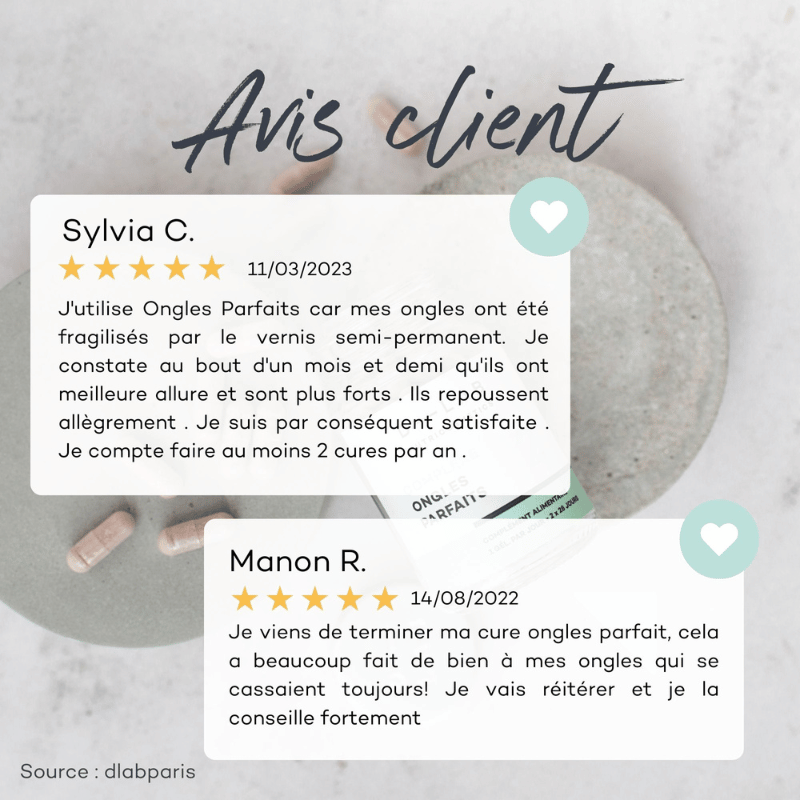 Complexe Ongles Parfaits | Nourrit & renforce de D-lab sur Véganie