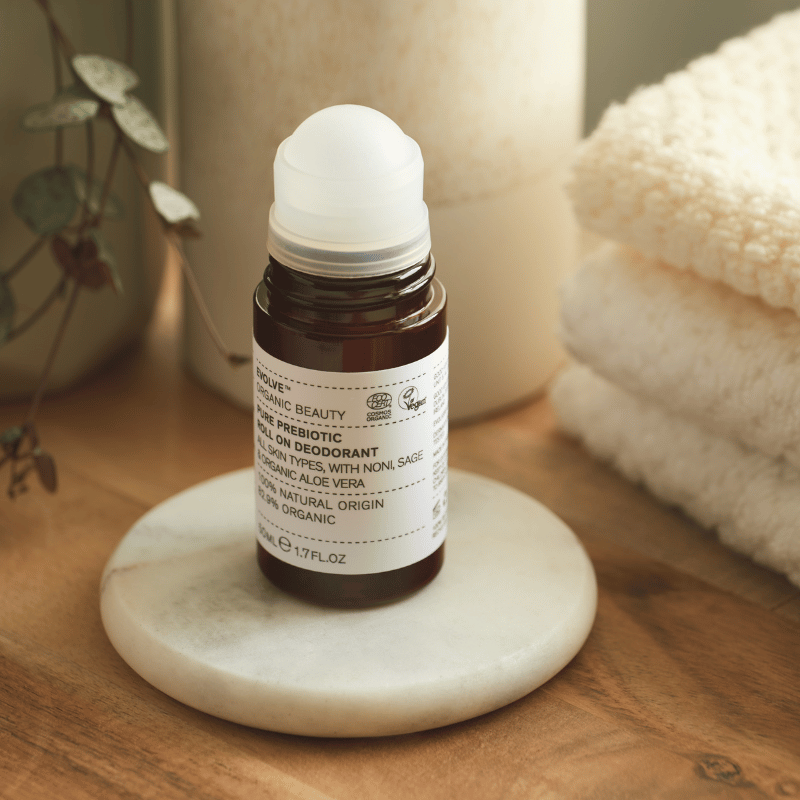 Deodorant Roll-on Pure Probiotic de Evolve beauty sur Véganie