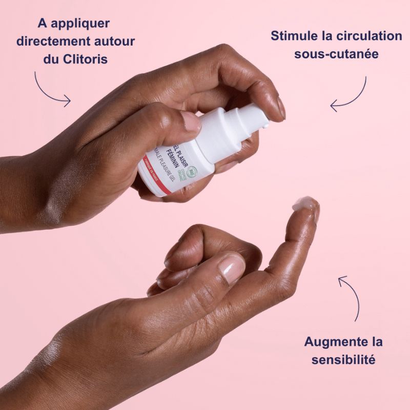 Gel Plaisir Féminin de Goliate sur Véganie
