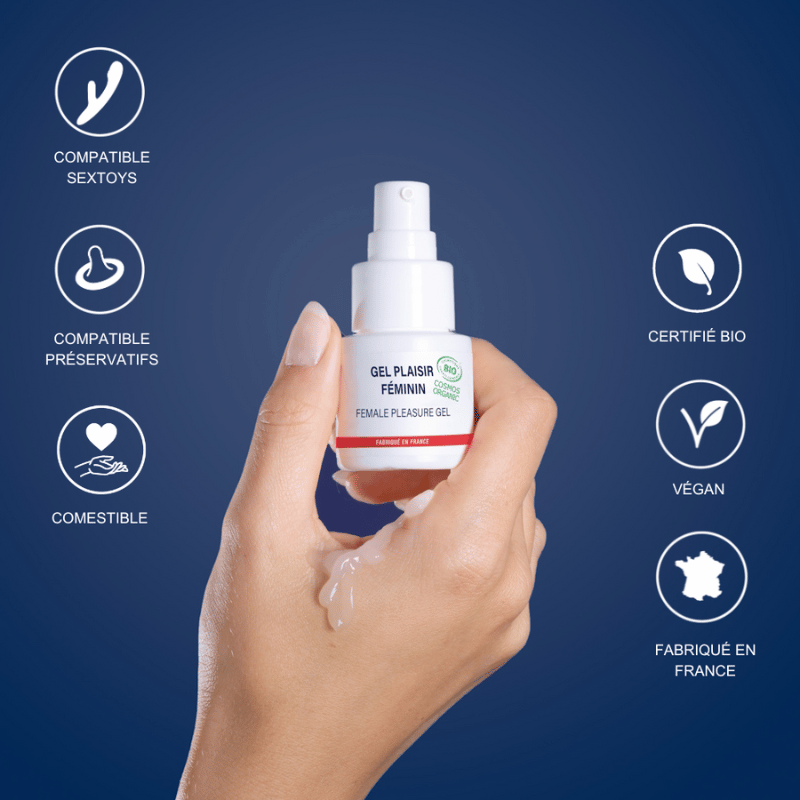 Gel Plaisir Féminin de Goliate sur Véganie