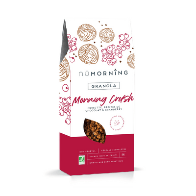 Granola Morning Crush de Nümorning sur Véganie