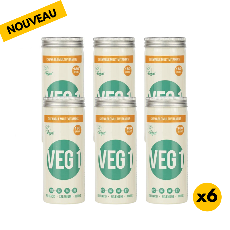 Pack X6 Vitamine B12 VEG1 - 2 parfums
