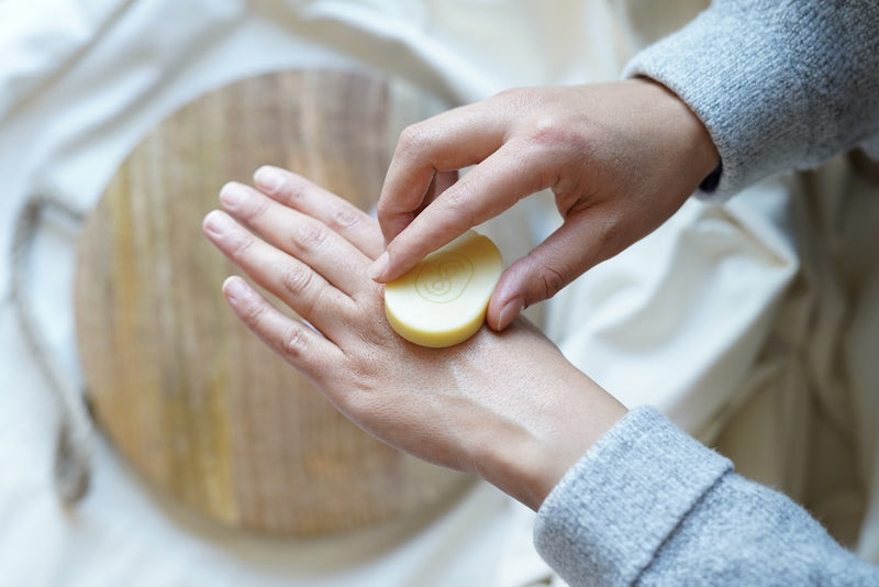 100% Organic Solid Balm - With Raw Cocoa