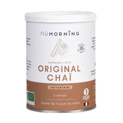Original Chaï bio de Nümorning sur Véganie