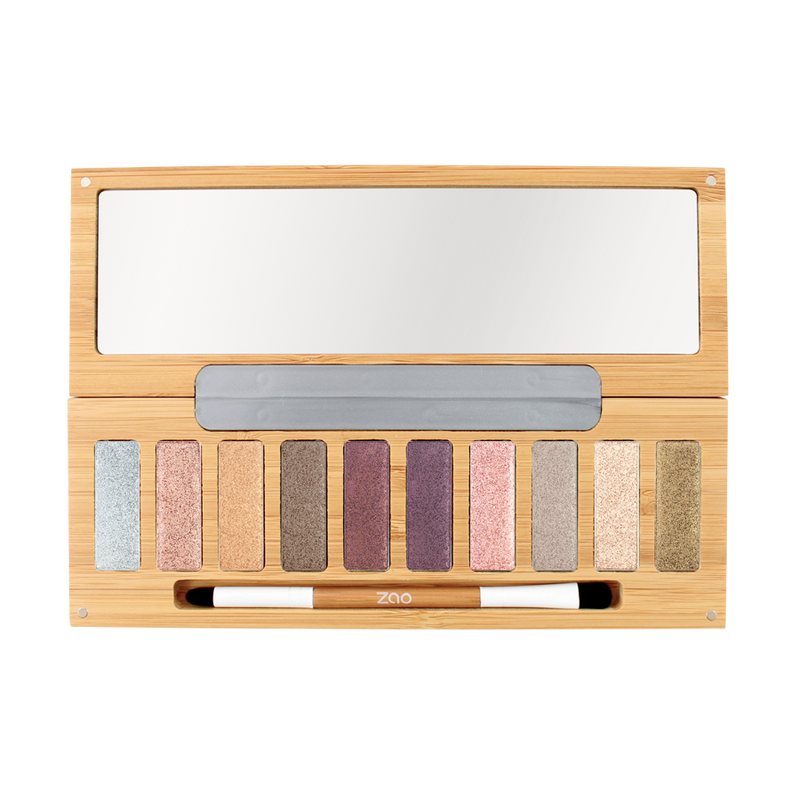 Zao Organic Eyeshadow Refillable Palette - Ultra Shiny