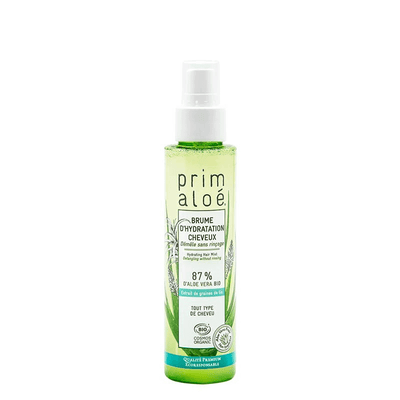 Brume d'Hydratation Cheveux de Prim aloe sur Véganie