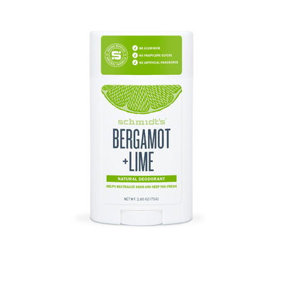 Stick deodorant naturel Bergamote Citron vert - Véganie