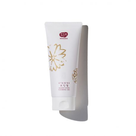 Organic face cleansing gel - With fermented flowers