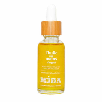 Huile aux Mains d'Argent de My Mira sur Véganie