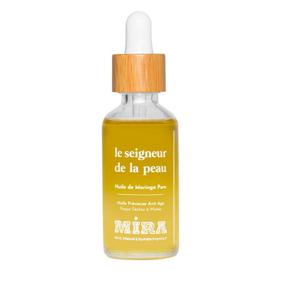 Huile végétale de moringa pure - Le Seigneur de la Peau de My Mira sur Véganie