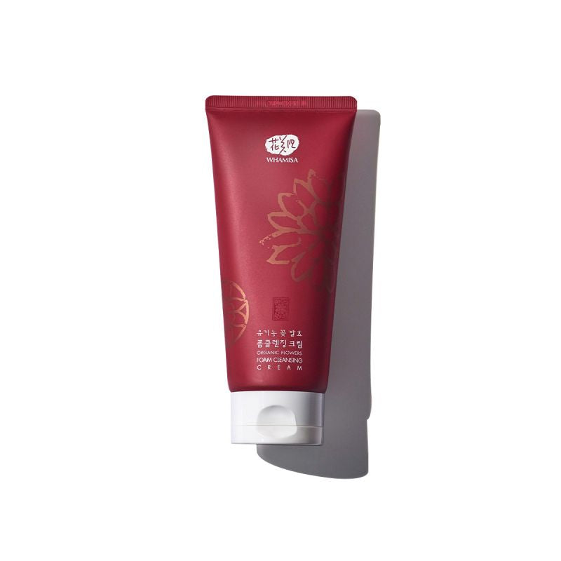 Organic Foaming Cleansing Cream - With fermented flowers