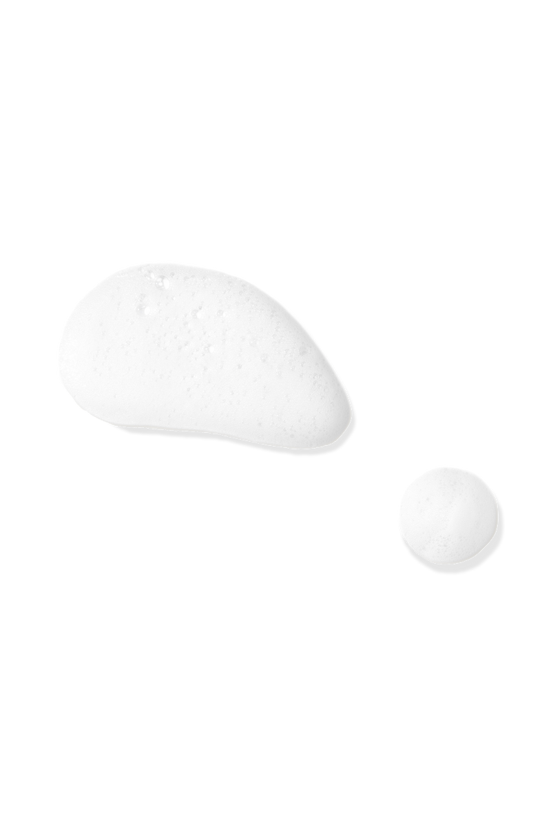 Purifying cleansing foam with aromatic plants