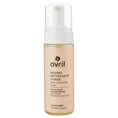 Mousse Nettoyante Visage de Avril sur Véganie