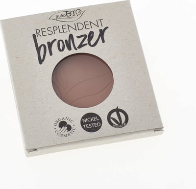 Poudre bronzante bio et vegan rechargeable - Véganie