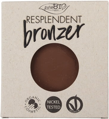 Poudre bronzante bio et vegan rechargeable - Véganie