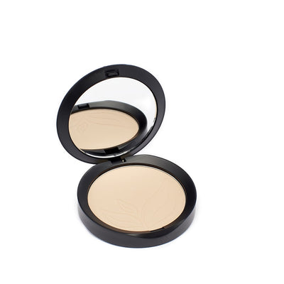 Poudre compacte bio et vegan Indissoluble - Rechargeable - Véganie
