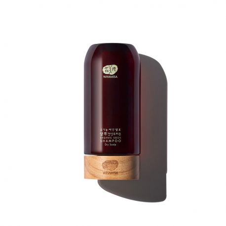 Organic shampoo for dry hair with seeds