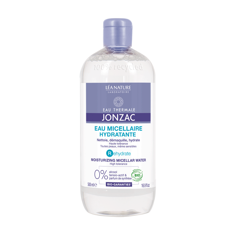 Eau Thermale Jonzac - Eau Micellaire Hydratante 500 mL - Véganie