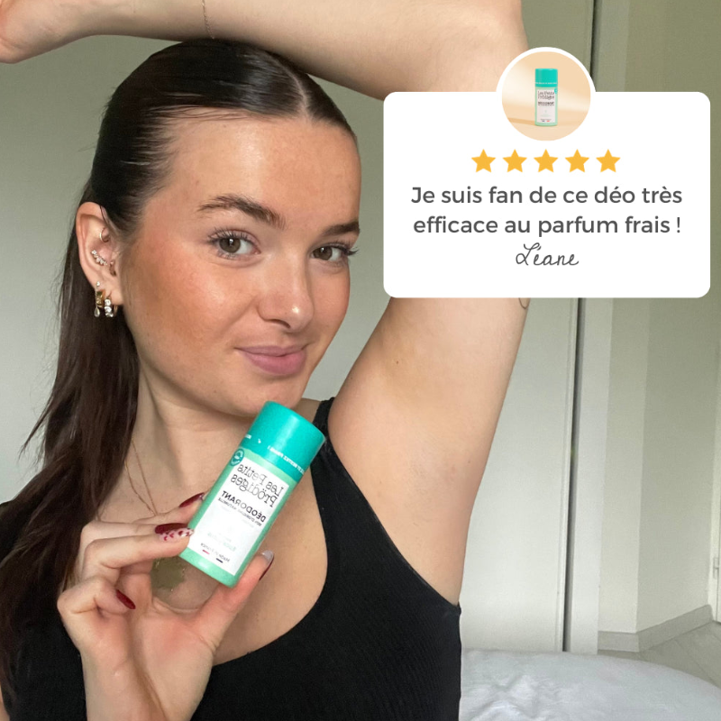 Biodegradable natural deodorant - Charcoal & eucalyptus