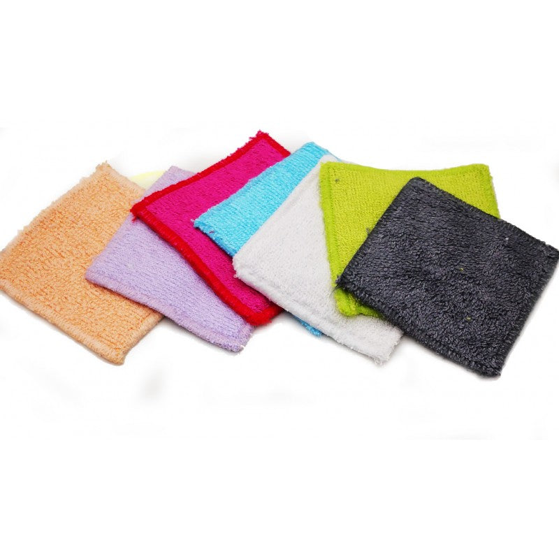 Bamboo washable make-up remover square - individually
