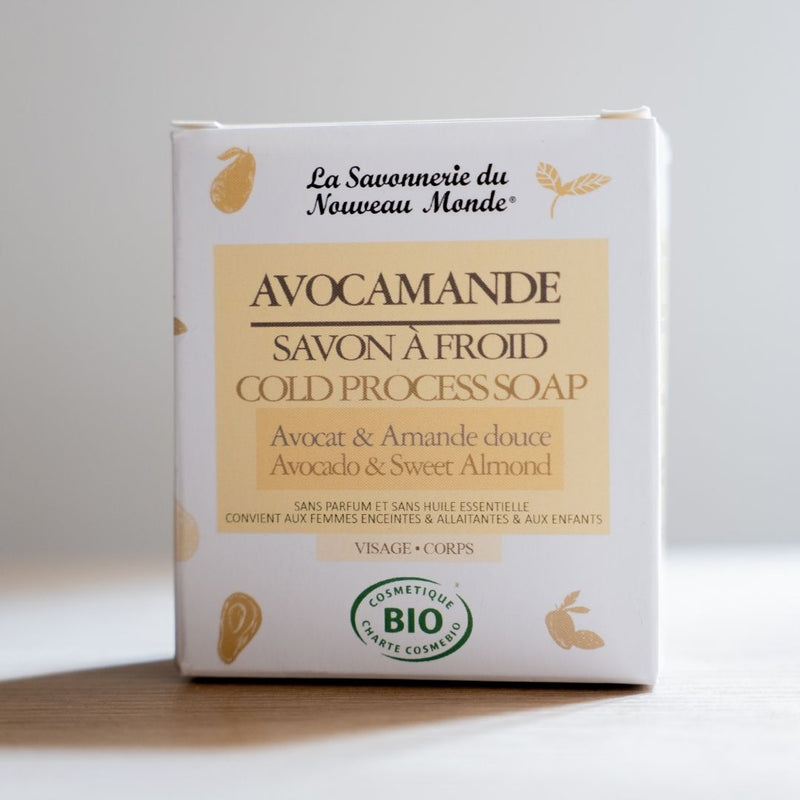 Organic AVOCAMANDE Soap - Sweet Almond and Avocado