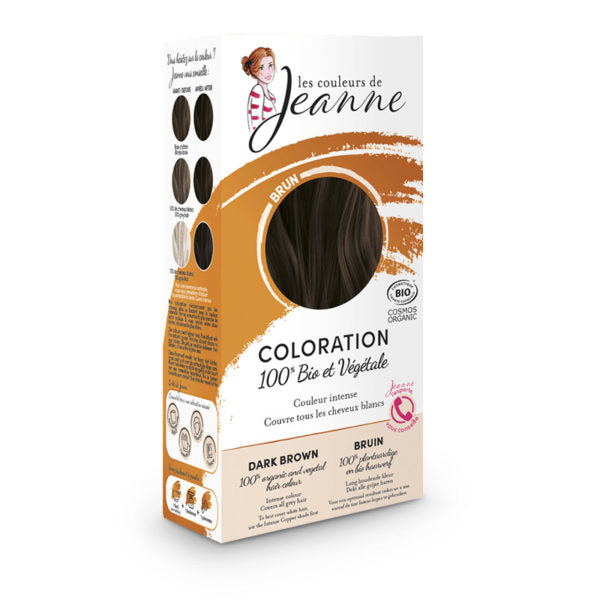 Organic and 100% Vegetable Hair Color - Les Couleurs de Jeanne