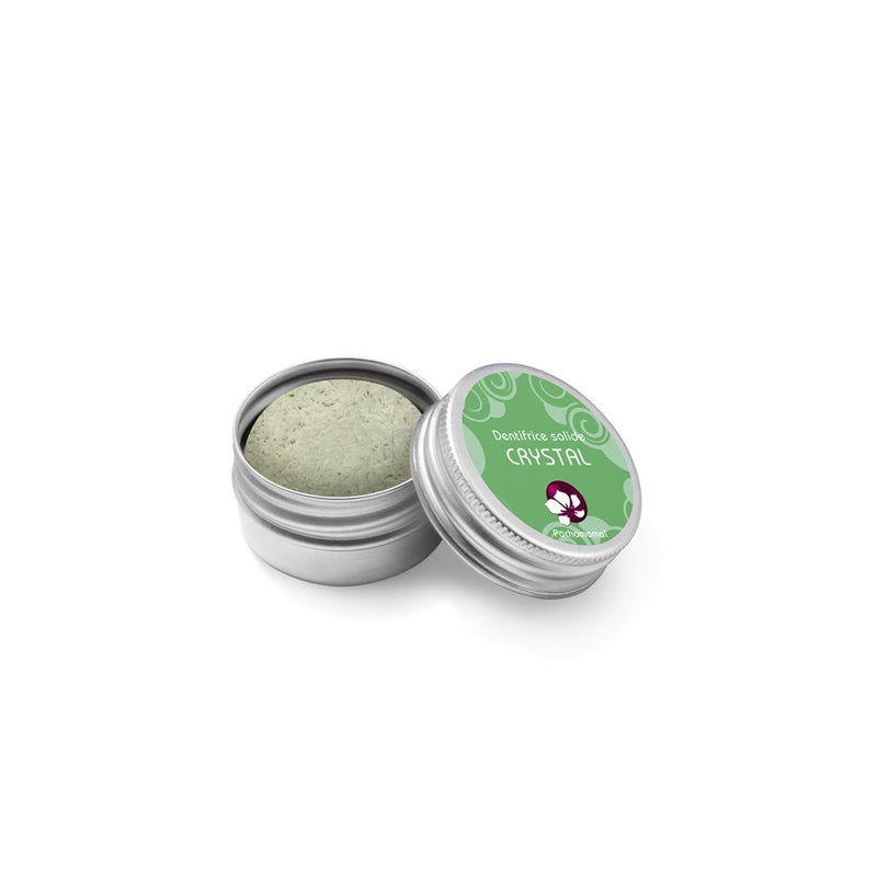Crystal Pachamamai solid toothpaste - Refillable box