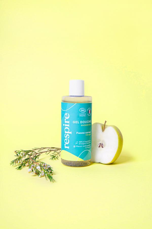 Organic wild apple shower gel - 250ml
