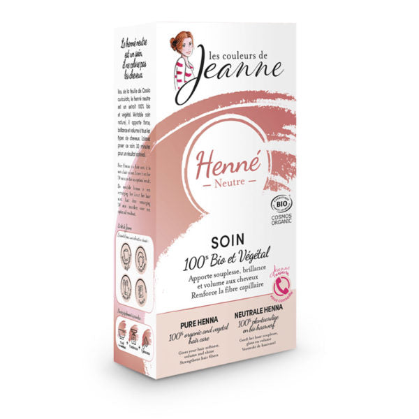 Neutral Henna Care 100% Organic - 100% Plant-based