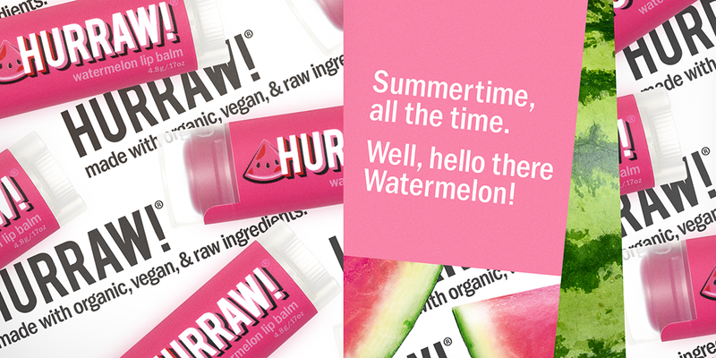 Hurraw Lip Balm - Watermelon