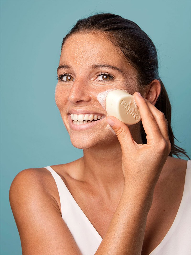 Gentle solid facial cleanser - Sensitive skin