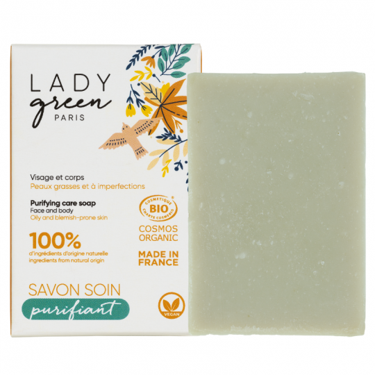 <transcy>Organic Purifying Soap - Face and Body</transcy>
