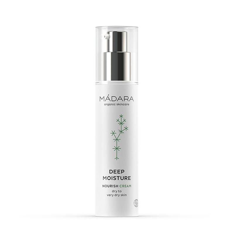 Crème hydratante intense de Mádara sur Véganie