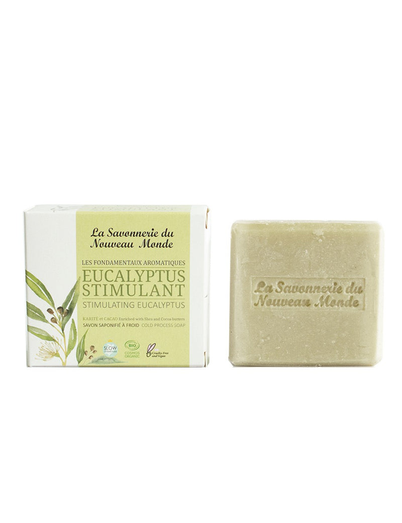 Organic and vegan stimulating soap - Eucalyptus