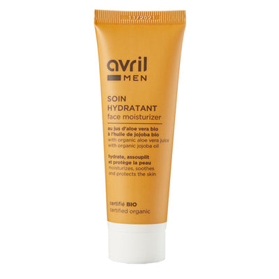 Soin Hydratant Homme de Avril sur Véganie