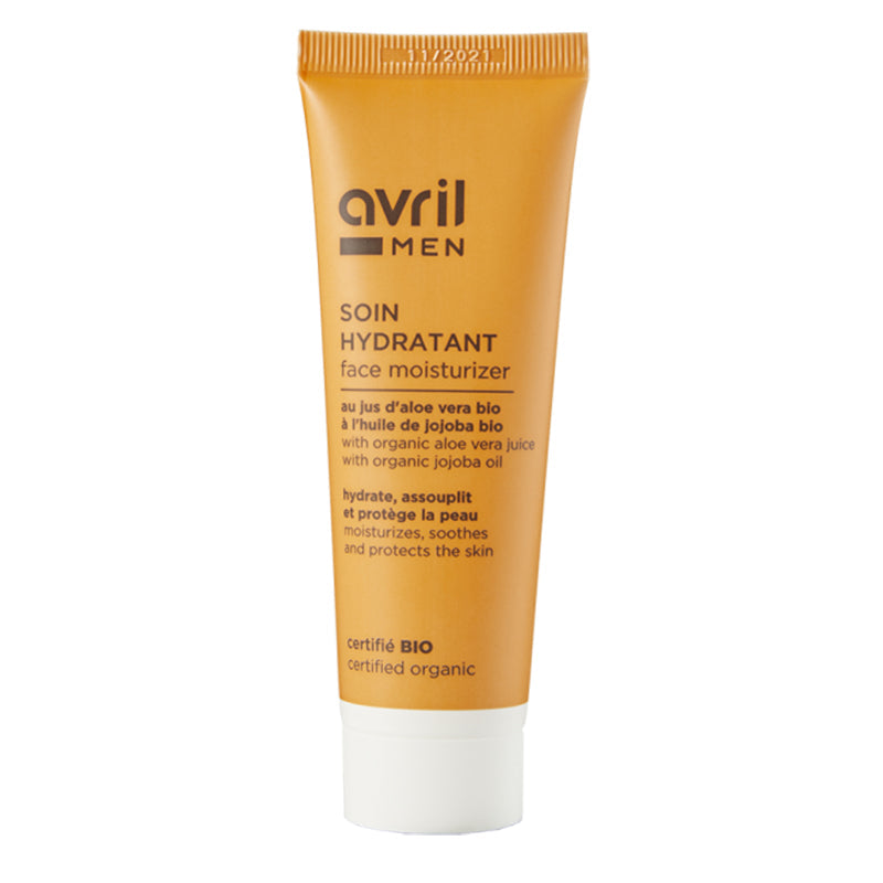 Soin Hydratant Homme de Avril sur Véganie
