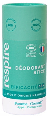 Solid Organic Natural Deodorant in cardboard stick - Pomegranate
